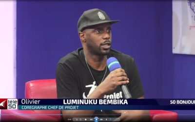 Interview Bembika – Projet Kongo sur Tv50 à Kinshasa « l’apport de la diaspora »